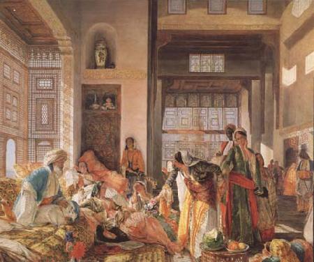 John Frederick Lewis An Intercepted Correspondance,Cairo (mk32) France oil painting art